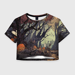 Женский топ Призрачный лес
