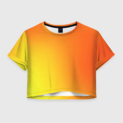 Женский топ Color orange red