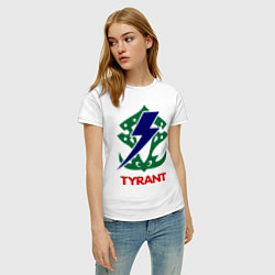 Футболка хлопковая женская Orc Fighter - Tyrant, цвет: белый — фото 2