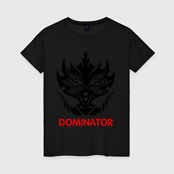 Футболка хлопковая женская Orc Mage - Dominator, цвет: черный