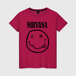 Женская футболка Nirvana