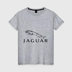 Футболка хлопковая женская Jaguar, цвет: меланж