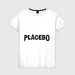 Футболка хлопковая женская Placebo, цвет: белый