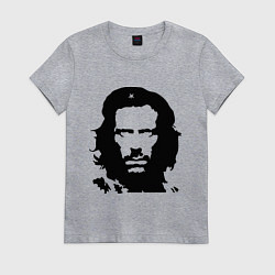 Футболка хлопковая женская Che House, цвет: меланж
