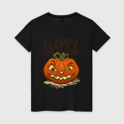 Женская футболка Happy halloween