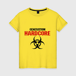 Женская футболка Generation Hardcore