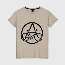 Женская футболка Anarchy Bike