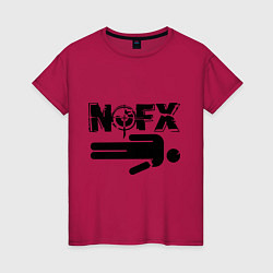 Женская футболка NOFX crushman