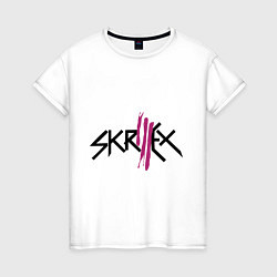 Женская футболка Skrillex: violet