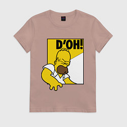 Женская футболка Homer D'OH!