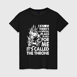 Женская футболка I'ts Called the Throne