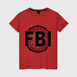 Женская футболка FBI Agency