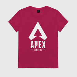 Футболка хлопковая женская Apex Legends, цвет: маджента