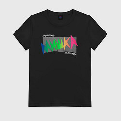 Футболка хлопковая женская Mishka NYC x Tessa Violet, цвет: черный