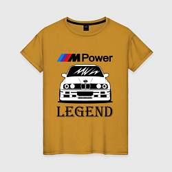 Женская футболка BMW Power LEGEND