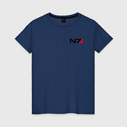 Женская футболка Mass Effect N7