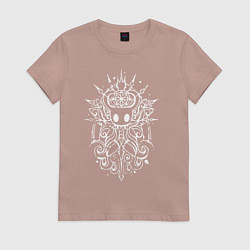 Футболка хлопковая женская Hollow Knight, цвет: пыльно-розовый