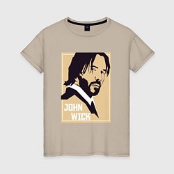 Женская футболка John Wick