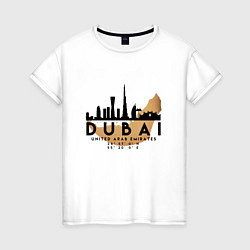 Женская футболка ОАЭ Дубаи