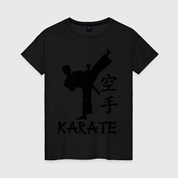 Женская футболка Karate craftsmanship