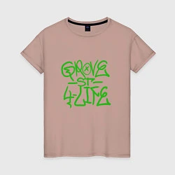 Женская футболка Grove Street