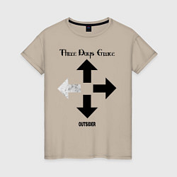 Женская футболка Three Days Grace