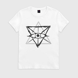 Футболка хлопковая женская OKO II, цвет: белый