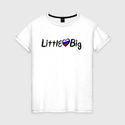 Женская футболка Little Big: Russian