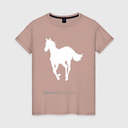 Женская футболка White Pony