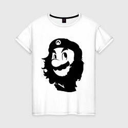 Футболка хлопковая женская Che Mario, цвет: белый