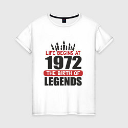 Женская футболка 1972 - рождение легенды