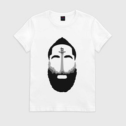 Футболка хлопковая женская James Harden, цвет: белый