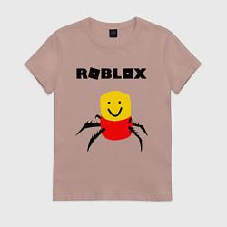 Футболка хлопковая женская ROBLOX, цвет: пыльно-розовый