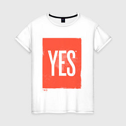 Женская футболка Yes-No