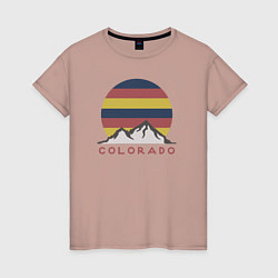 Женская футболка Колорадо