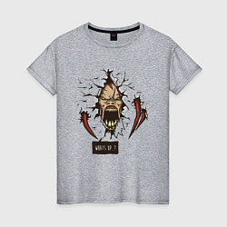 Футболка хлопковая женская Лайфстиллер Dota 2, цвет: меланж