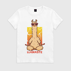 Женская футболка Llamaste