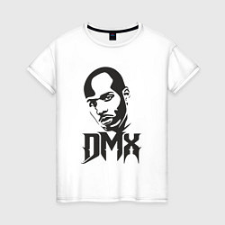 Футболка хлопковая женская DMX - Легенда, цвет: белый