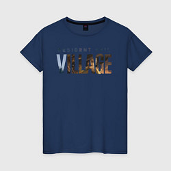 Женская футболка Resident Evil 8 Village Logo