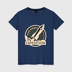 Женская футболка 2030 - Миссия на Марс