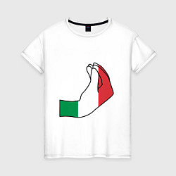 Женская футболка Италия