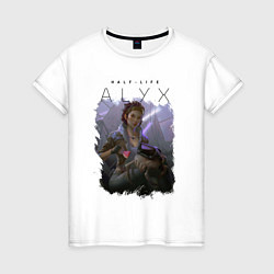 Женская футболка ALYX HALF LIFE Z