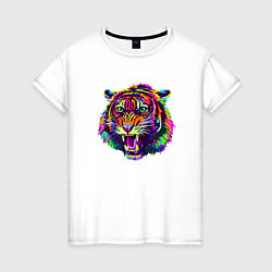 Женская футболка Color Tiger