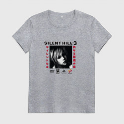 Футболка хлопковая женская Silent Hill Heather Cotone Version, цвет: меланж