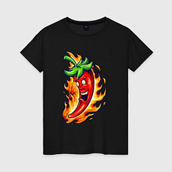 Женская футболка Огненный перец