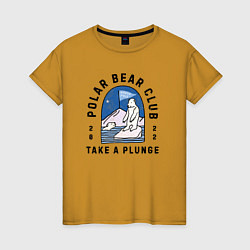 Женская футболка Клуб полярных мишек купальщиков