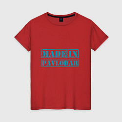 Женская футболка Павлодар Казахстан