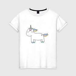 Женская футболка Unicorn Attack