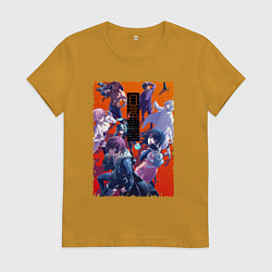 Женская футболка Akudama team