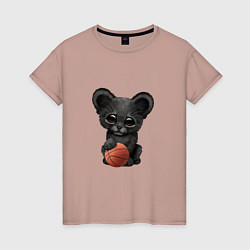 Женская футболка Баскетбол - Пантера